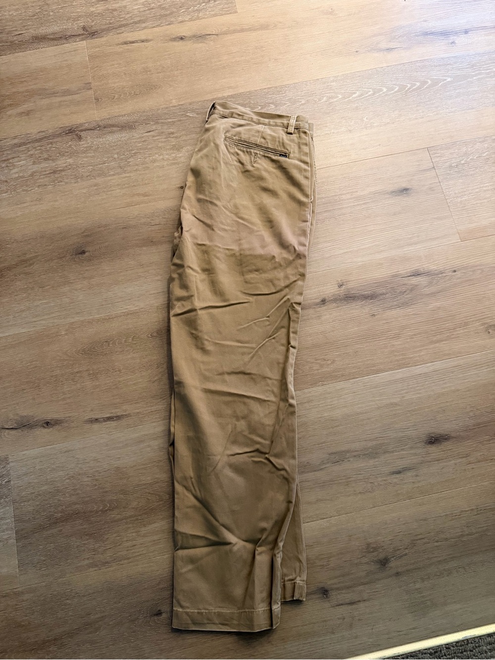 Ralph Lauren Men's Khaki Chino Pants — Light Brown